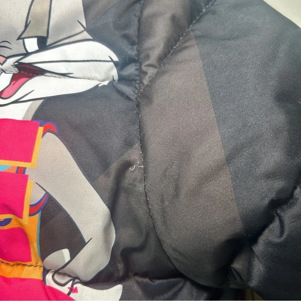 Members Only Space Jam: New Legacy Puffer Jacket Looney Tunes Squad Size 4
